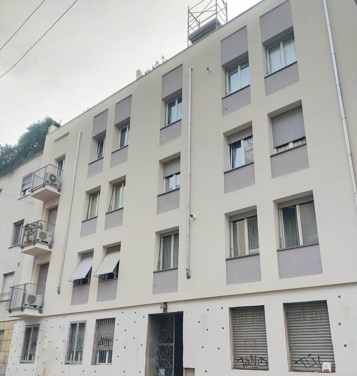 Efficientamento energetico condominio via Redi, Milano